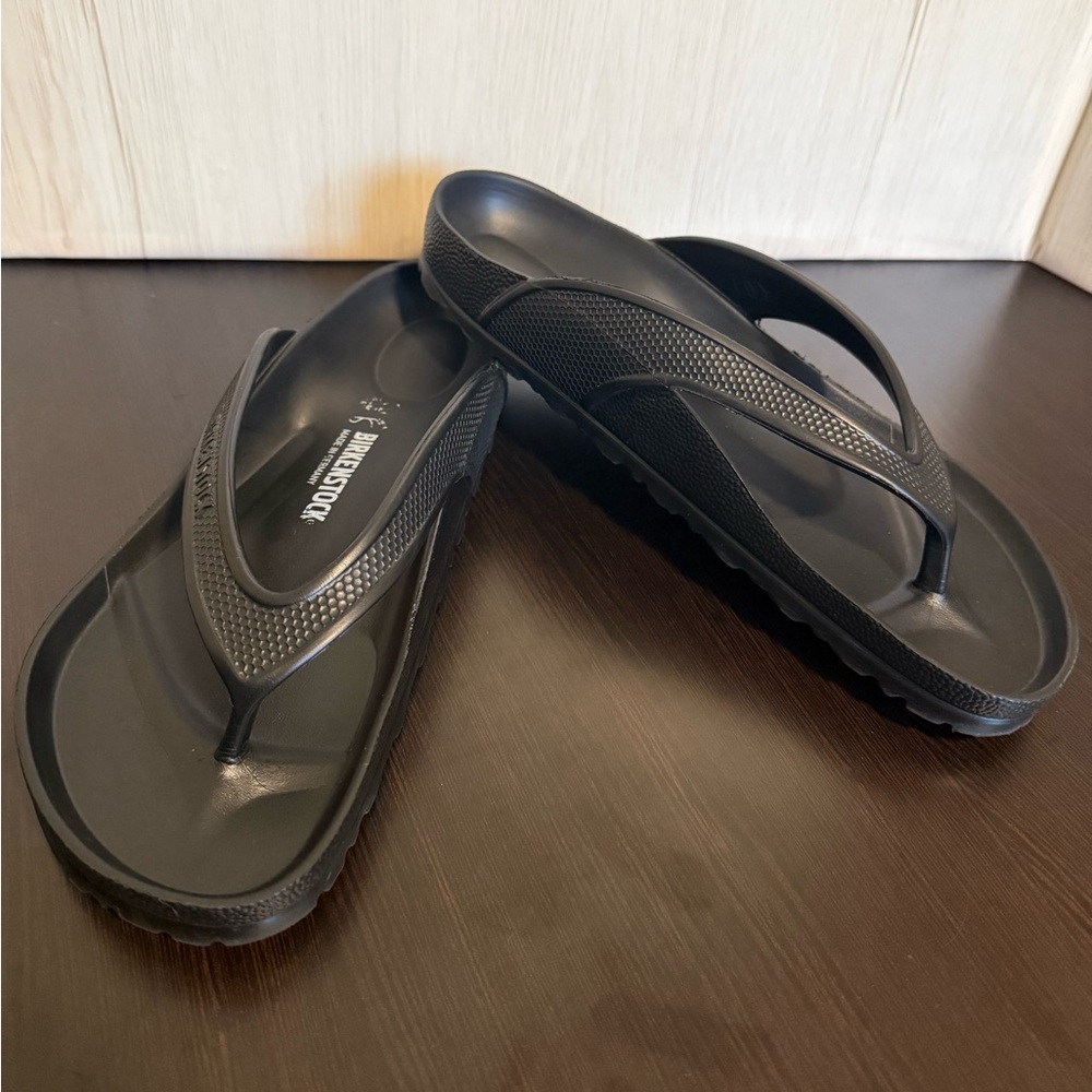 Birkenstock Honolulu Essentials Eva Flip-Flop Sandals Black Excellent
